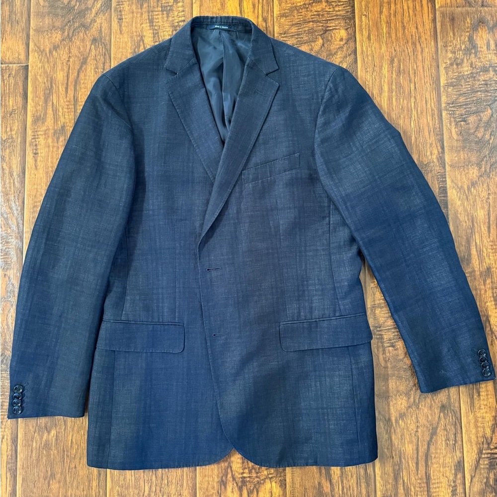 Zegna Mens Two Button Blazer